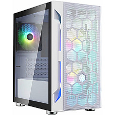 Корпус SilverStone Fara FAH1MW-PRO без БЖ, 1xUSB3.0, 2xUSB2.0, 3x120мм, ARGB VGA 320мм, LCS ready, TG Side Panel, mATX, білий