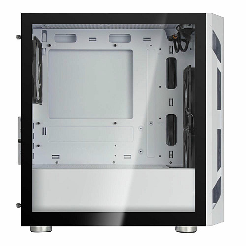 Корпус SilverStone Fara FAH1MW-PRO без БП, 1xUSB3.0, 2xUSB2.0, 3x120мм, ARGB VGA 320мм, LCS ready, TG Side Panel, mATX, белый