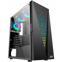 Корпус 2E GAMING Galaxy G2055 без БЖ 2xUSB3.0, 1xUSB2.0, 3x120мм ARGB, VGA 345мм, LCS ready, HUB, TG Side Panel, ATX, чорний