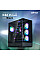 Корпус Zalman P40 Prism без БЖ, 2xUSB3.0, 1xUSBType-C, 1x120мм ARGB, VGA 420мм, LCS ready, TG 3x Panels, ATX, чорний