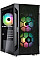 Корпус SilverStone Fara FAH1MB-PRO без БП, 1xUSB3.0, 2xUSB2.0, 3x120мм, ARGB VGA 320мм, LCS ready, TG Side Panel, mATX, черный
