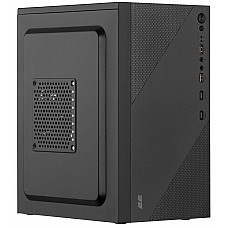 Корпус 2E TeamX TMX04 з БЖ 2E ATX400W, 2xUSB2.0, 1x80мм, VGA 220мм, mATX, чорний