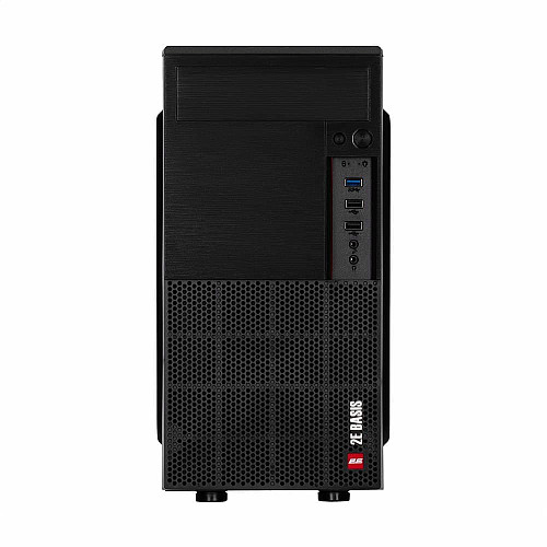 Корпус 2E Basis RD8603U-400 з БЖ 2E ATX400W, 1xUSB3.0, 2xUSB2.0, VGA 320мм, mATX, чорний