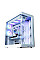 Корпус Zalman P60 без БП, 2xUSB3.0, 1x Type C, 3x120мм ARGB Reverse, 2x120мм ARGB, VGA 435мм, LCS ready, Curved Tempered Glass, Dual Chamber, ATX, белый