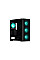 Корпус 2E GAMING Vertex GI01B без БЖ 2xUSB3.0, 1xUSBType-C, 3x140мм ARGB, 1x120мм ARGB, VGA 380мм, LCS ready, контролер з пультом, TG Side Panel, EATX, чорний
