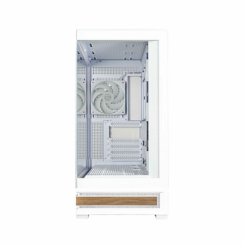 Корпус Zalman P40 NAMU без БП, 2xUSB3.0, 1x Type C, 3x120мм ARGB Reverse, 1x120мм ARGB, VGA 420мм, LCS ready, TG Side/Front Panel, ATX, белый