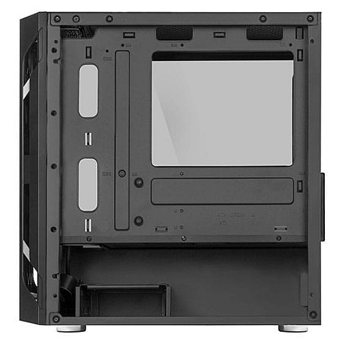Корпус SilverStone Fara FAH1MB-PRO без БП, 1xUSB3.0, 2xUSB2.0, 3x120мм, ARGB VGA 320мм, LCS ready, TG Side Panel, mATX, черный