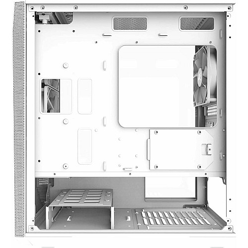 Корпус Zalman Z1 Iceberg без БП, 2xUSB3.0, 1xUSB2.0, 3x120мм, VGA 330мм, LCS ready, TG Side Panel, mATX, белый