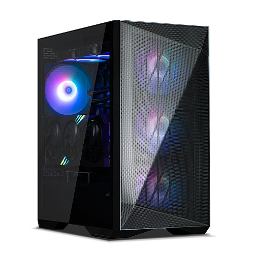Корпус Zalman Z9 Iceberg MS без БЖ, 2xUSB3.0, 2xUSB2.0, 1xUSB 3.1 Gen2 Type-C, 4x140мм ARGB, VGA 390мм, LCS ready, TG Side Panel, EATX, чорний