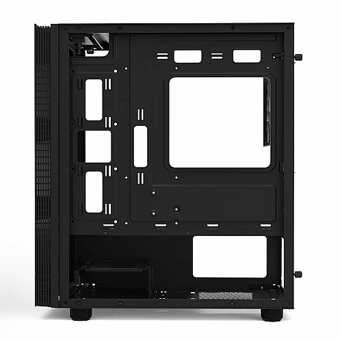 Корпус Zalman T4 Plus без БП, 2xUSB3.0, 1xUSB2.0, 1x120мм ARGB, VGA 320мм, LCS ready, TG Side Panel, mATX, черный
