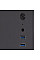 Корпус 2E Credo V200B-400 з БЖ 2E ATX400, 2xUSB3.0, 1x80мм, VGA 250мм, mATX, чорний