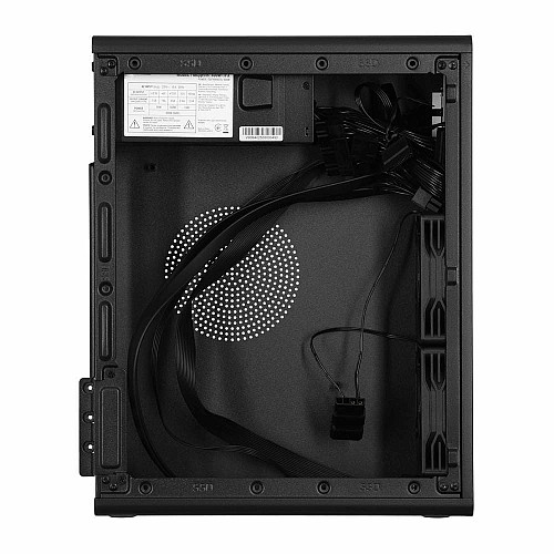 Корпус 2E Credo Slim V90B-400 с БП 2E TFX400, 1xUSB3.0, 1х USB 2.0, 1xUSB Type-C, 2x90мм, VGA 220мм, mATX, черный
