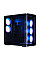 Корпус Zalman P60 без БП, 2xUSB3.0, 1x Type C, 3x120мм ARGB Reverse, 2x120мм ARGB, VGA 435мм, LCS ready, Curved Tempered Glass, Dual Chamber, ATX, черный