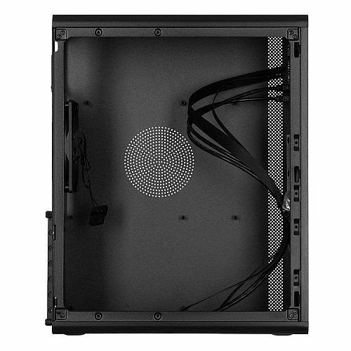 Корпус 2E Credo V500B без БЖ, 1xUSB3.0, 1х USB 2.0, 1xUSB Type-C, 1x120мм, VGA 310мм, ATX, чорний