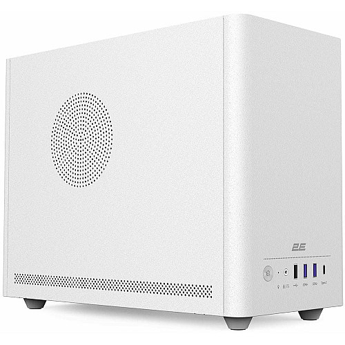 Корпус 2E Credo Metal V300W без БЖ, 2xUSB3.0, 1х USB 2.0, 1xUSB Type-C, 1x90мм, VGA 310мм, mATX, білий