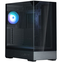 Корпус Zalman P40 Prism без БЖ, 2xUSB3.0, 1xUSBType-C, 1x120мм ARGB, VGA 420мм, LCS ready, TG 3x Panels, ATX, чорний