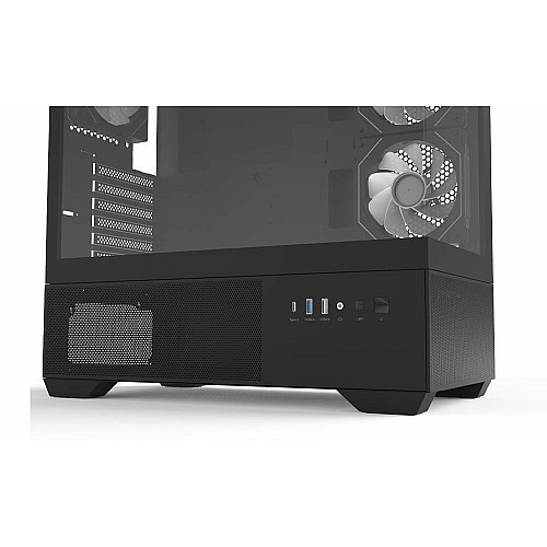 Корпус Zalman Chronix V2 без БП, 1xUSB3.0, 1xUSB2.0, 1x Type C, 2x120мм ARGB Reverse, 4x120мм ARGB, VGA 410мм, LCS ready, TG Side/Front Panel, ATX, черный