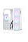 Корпус 2E GAMING Credo Plus V510W без БП, 1xUSB3.0, 1х USB 2.0, 1xUSB Type-C, 4x120мм RGB Rainbow, VGA 310мм, TG Side Panel, ATX, белый