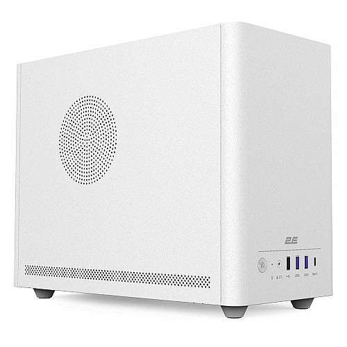 Корпус 2E Credo Metal V300W без БЖ, 2xUSB3.0, 1х USB 2.0, 1xUSB Type-C, 1x90мм, VGA 310мм, mATX, білий