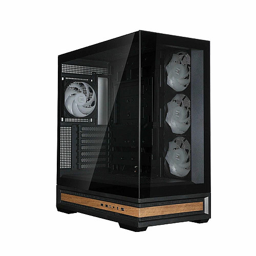 Корпус Zalman P40 NAMU без БП, 2xUSB3.0, 1x Type C, 3x120мм ARGB Reverse, 1x120мм ARGB, VGA 420мм, LCS ready, TG Side/Front Panel, ATX, черный