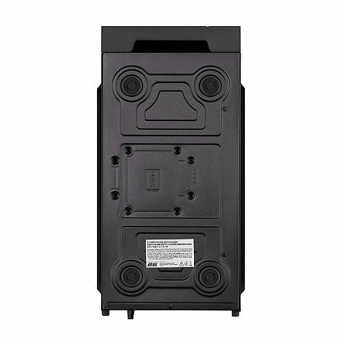 Корпус 2E Alfa E185-400 з БЖ 2E ATX400W, 1xUSB3.0, 2xUSB2.0, VGA 310мм, ATX, чорний