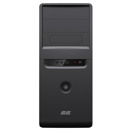 Корпус 2E TeamX TMX01 з БЖ 2E ATX400W 2xUSB2.0 1x80мм, VGA 310мм, ATX чорний