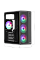 Корпус 2E GAMING Credo Plus V510B без БП, 1xUSB3.0, 1х USB 2.0, 1xUSB Type-C, 4x120мм RGB Rainbow, VGA 310мм, TG Side Panel, ATX, черный