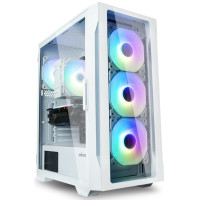 Корпус Zalman I3 Neo TG без БП, 1xUSB3.0, 2xUSB2.0, 4x120мм ARGB, VGA 355мм, LCS ready, TG Side/Front Panel, ATX, белый
