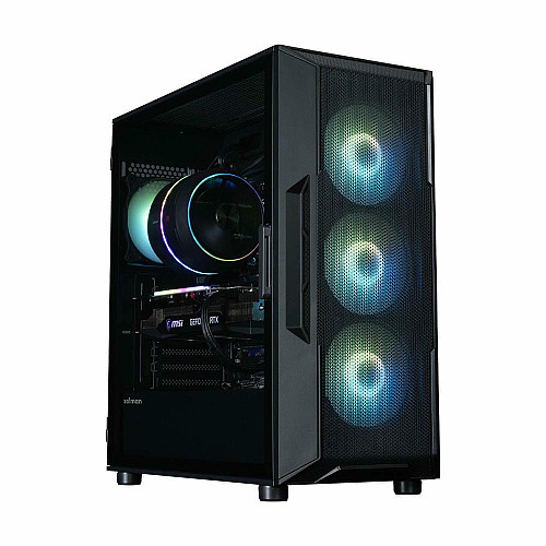 Корпус Zalman I3 Neo ARGB V2 без БП, 2xUSB3.0, 1x Type C, 4x120мм ARGB, VGA 355мм, LCS ready, TG Side Panel, ATX, черный