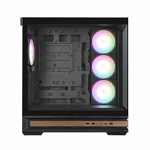 Корпус Zalman P40 NAMU без БП, 2xUSB3.0, 1x Type C, 3x120мм ARGB Reverse, 1x120мм ARGB, VGA 420мм, LCS ready, TG Side/Front Panel, ATX, черный
