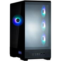 Корпус Zalman P50 DS без БП, 2xUSB3.0, 1xUSBType-C, 4x120мм ARGB, VGA 435мм, LCS ready, TG Side Panel, ATX, черный