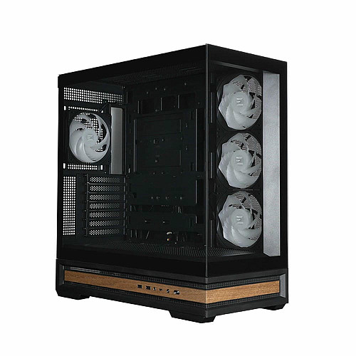 Корпус Zalman P40 NAMU без БП, 2xUSB3.0, 1x Type C, 3x120мм ARGB Reverse, 1x120мм ARGB, VGA 420мм, LCS ready, TG Side/Front Panel, ATX, черный