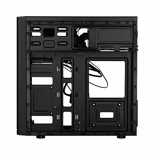 Корпус 2E Basis RD8603U-400 з БЖ 2E ATX400W, 1xUSB3.0, 2xUSB2.0, VGA 320мм, mATX, чорний