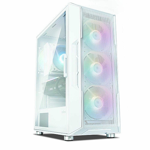 Корпус Zalman I3 Neo без БП, 1xUSB3.0, 2xUSB2.0, 4x120мм RGB, VGA 355мм, LCS ready, TG Side Panel, ATX, белый