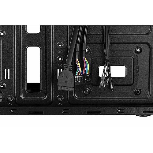 Корпус 2E Alfa E190-3U без БЖ 2xUSB3.0, 1xUSB2.0, VGA 320мм, ATX, чорний