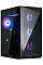 Корпус Zalman Z9 Iceberg MS без БЖ, 2xUSB3.0, 2xUSB2.0, 1xUSB 3.1 Gen2 Type-C, 4x140мм ARGB, VGA 390мм, LCS ready, TG Side Panel, EATX, чорний
