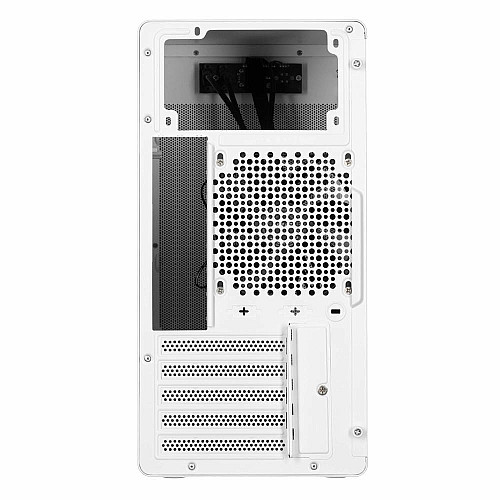 Корпус 2E Credo V285W без БП, 1xUSB3.0, 1х USB 2.0, 1xUSB Type-C, 1x120мм, VGA 300мм, mATX, белый