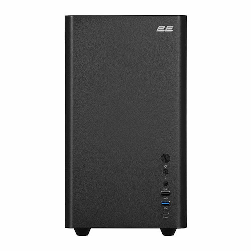 Корпус 2E Credo Metal V350B без БП, 1xUSB3.0, 1х USB 2.0, 1xUSB Type-C, 3x120мм, VGA 350мм, LCS ready, mATX, черный