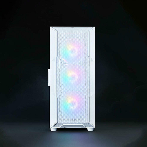 Корпус Zalman I3 Neo V2 без БП 2xUSB3.0, 1x Type C, 4x120мм RGB, VGA 400мм, LCS ready, TG Side Panel, ATX, белый