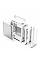 Корпус Zalman Z10 Duo без БП, 2xUSB3.0, 1xUSB Type-C, 4x120мм ARGB, VGA 395мм, LCS ready, TG Side Panel, EATX, белый