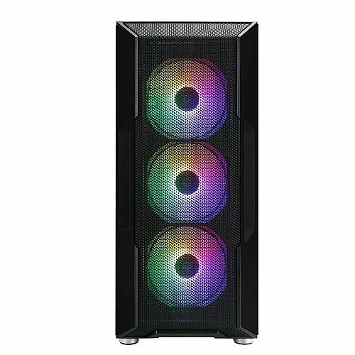 Корпус Zalman I3 Neo без БП, 1xUSB3.0, 2xUSB2.0, 4x120мм RGB, VGA 355мм, LCS ready, TG Side Panel, ATX, черный