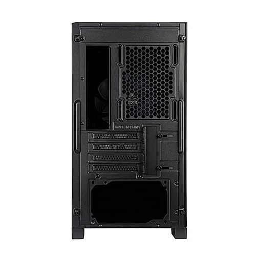 Корпус SilverStone Fara FA312Z-BG без БП, 2xUSB3.0, 2x140мм, ARGB VGA 365мм, LCS ready, TG Side Panel, mATX, черный