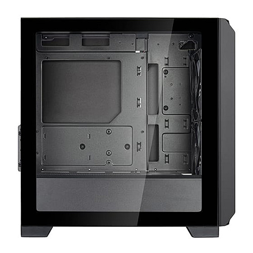 Корпус SilverStone Fara FA312Z-BG без БП, 2xUSB3.0, 2x140мм, ARGB VGA 365мм, LCS ready, TG Side Panel, mATX, черный