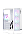 Корпус 2E GAMING Credo Plus V510W без БП, 1xUSB3.0, 1х USB 2.0, 1xUSB Type-C, 4x120мм RGB Rainbow, VGA 310мм, TG Side Panel, ATX, белый