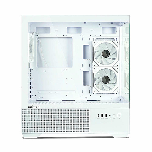 Корпус Zalman Chronix V2 без БП, 1xUSB3.0, 1xUSB2.0, 1x Type C, 2x120мм ARGB Reverse, 4x120мм ARGB, VGA 410мм, LCS ready, TG Side/Front Panel, ATX, белый