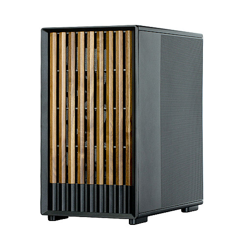 Корпус Zalman P10 Namu без БП, 1xUSB3.0, 1xUSBType-C, 2x120мм, 1x120мм ARGB, VGA 340мм, LCS ready, TG Side Panel, mATX, чорний