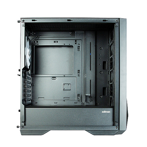 Корпус Zalman Z9 Iceberg MS без БЖ, 2xUSB3.0, 2xUSB2.0, 1xUSB 3.1 Gen2 Type-C, 4x140мм ARGB, VGA 390мм, LCS ready, TG Side Panel, EATX, чорний