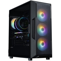 Корпус Zalman I3 Neo V2 без БП, 2xUSB3.0, 1x Type C, 4x120мм RGB, VGA 400мм, LCS ready, TG Side Panel, ATX, черный