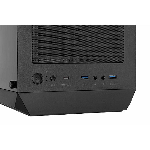 Корпус 2E GAMING Hexagon G338 без БП 2xUSB3.0, 1xUSBType-C, 3x120мм ARGB, 1x120мм, VGA 330мм, LCS ready, HUB, TG Side Panel, ATX, черный