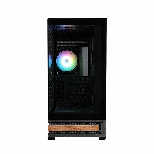 Корпус Zalman P40 NAMU без БП, 2xUSB3.0, 1x Type C, 3x120мм ARGB Reverse, 1x120мм ARGB, VGA 420мм, LCS ready, TG Side/Front Panel, ATX, черный